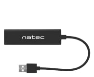 Natec HUB USB 2.0 DRAGONFLY 3-PORTY + RJ45 - 1470246 - zdjęcie 3